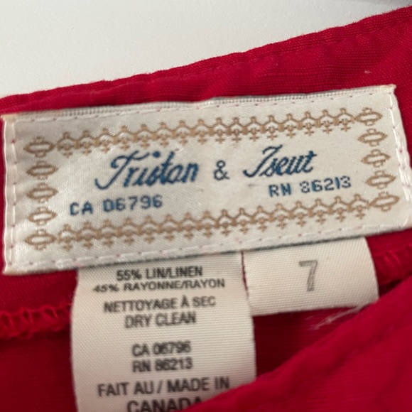 Simple, elegant linen-mix shift dress - Picture 2 of 4